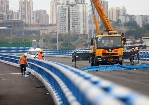 渝長復(fù)線連接道二標(biāo)建設(shè)進入尾聲，實體工程本月內(nèi)完工